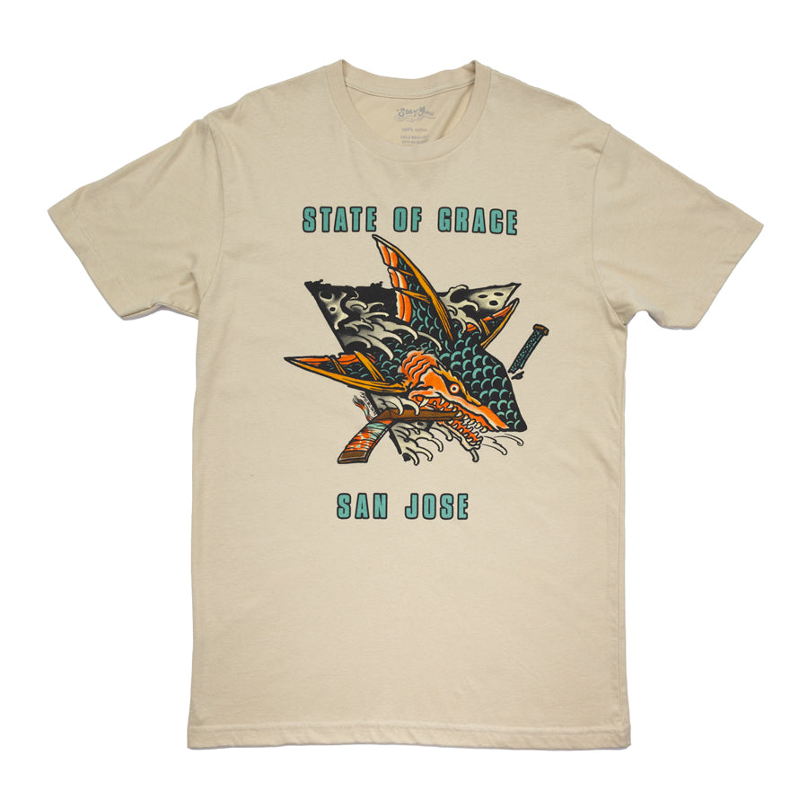 State Of Grace Sharks Tee